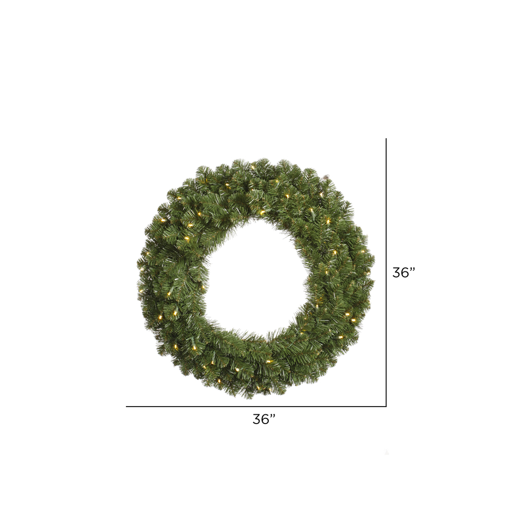 Vickerman Grand Teton Double Sided Artificial Christmas Wreath