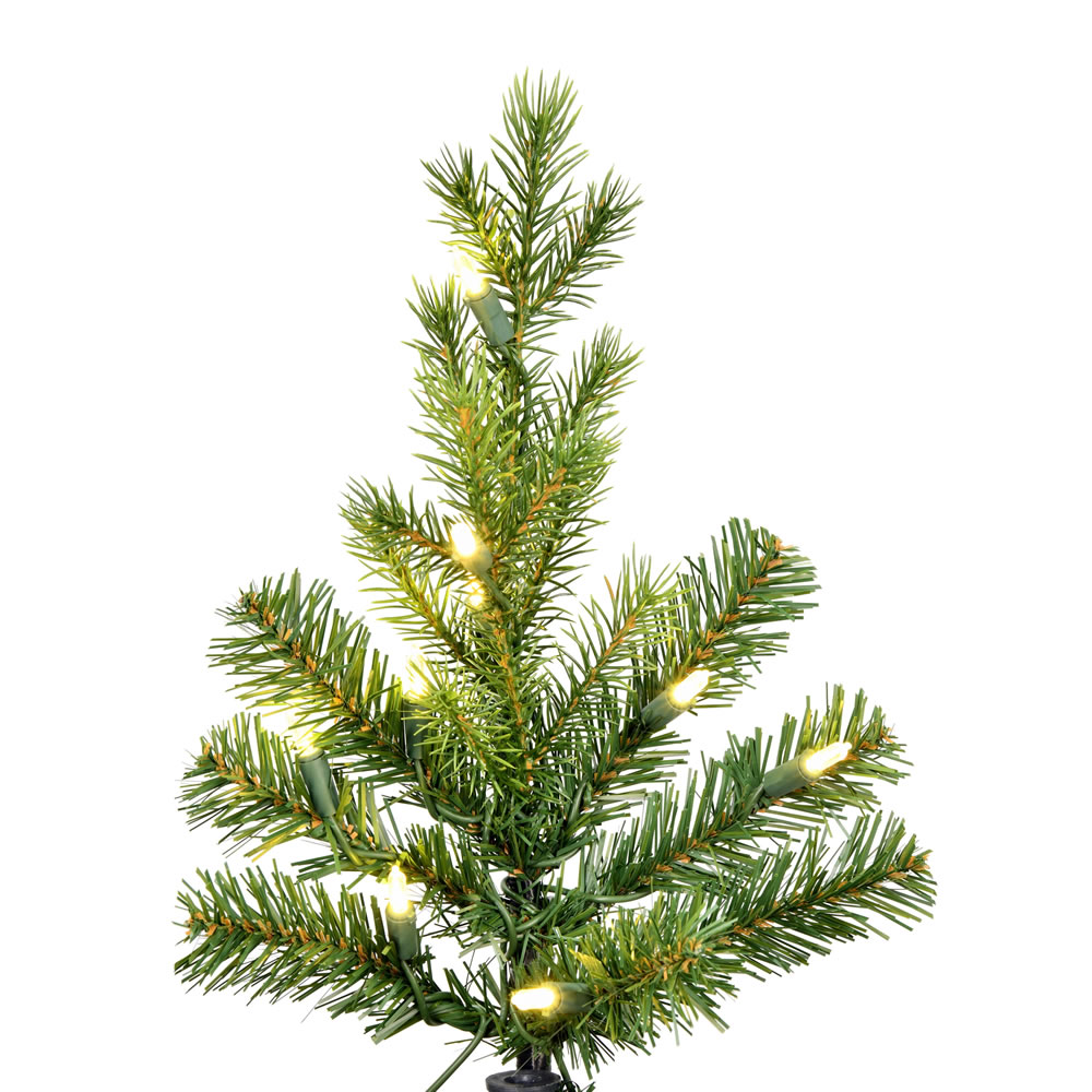 Vickerman Moutauk Pencil Pine Artificial Christmas Tree