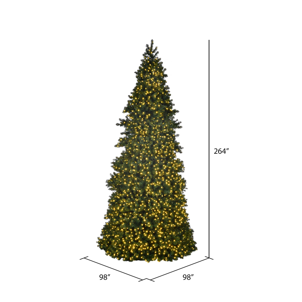 Vickerman Artificial Slim Grand Teton Frame Tree