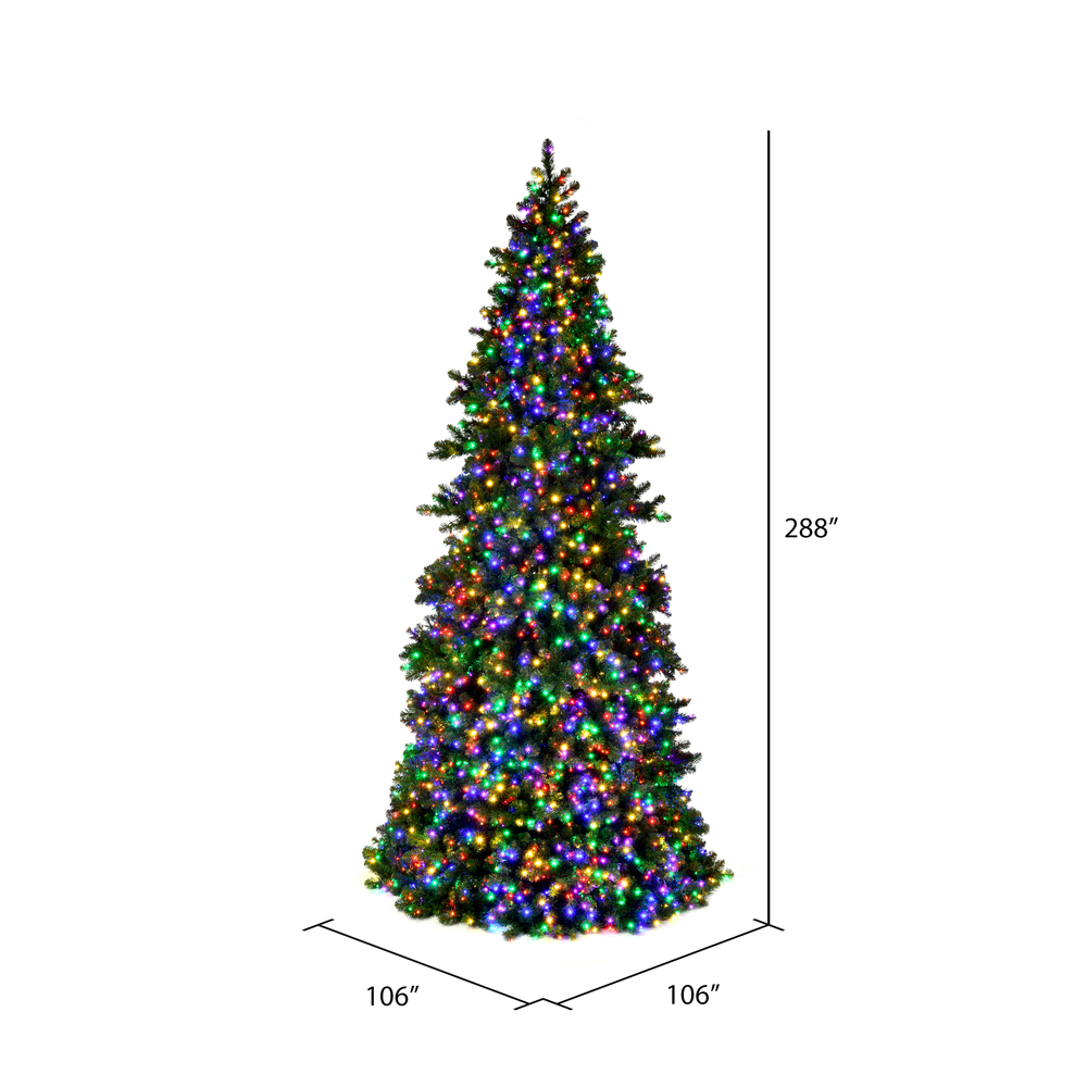Vickerman Artificial Slim Grand Teton Frame Tree