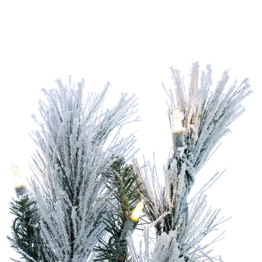 Vickerman Artificial 9' Flocked Jackson Pine Garland