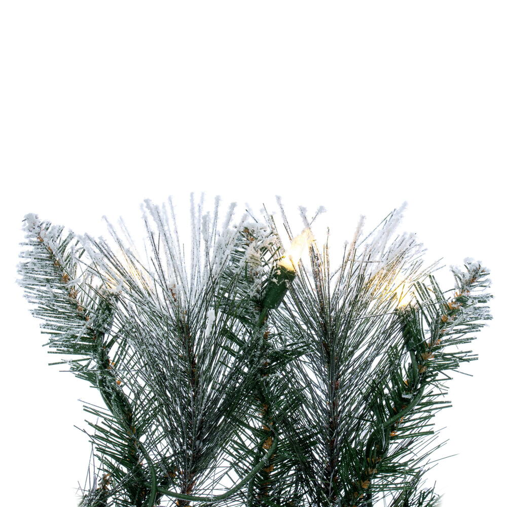 Vickerman Flocked Jackson Pine Artificial Wreath