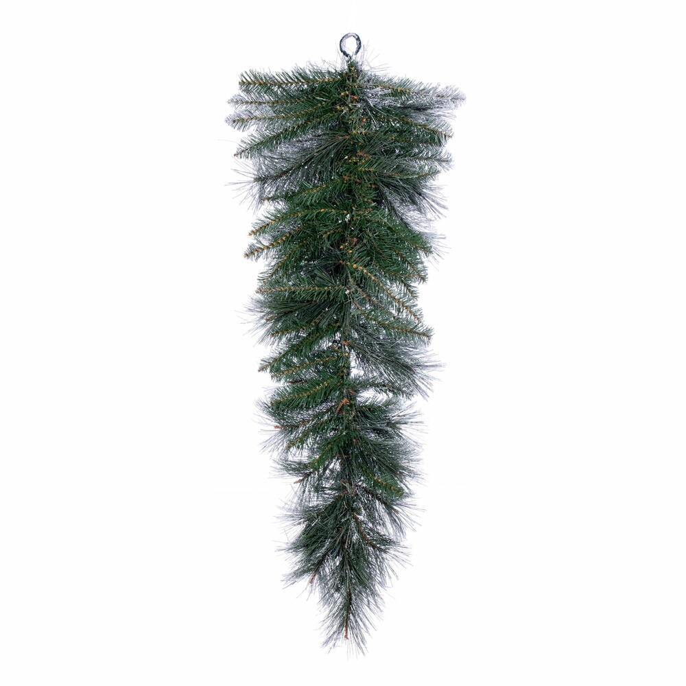 Vickerman Artificial Flocked Jackson Pine TearDrop