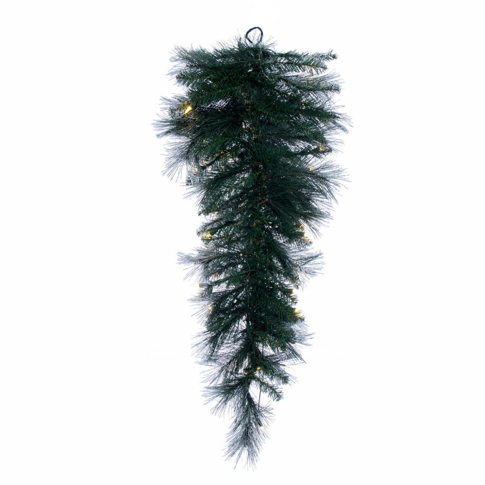 Vickerman Artificial Flocked Jackson Pine TearDrop