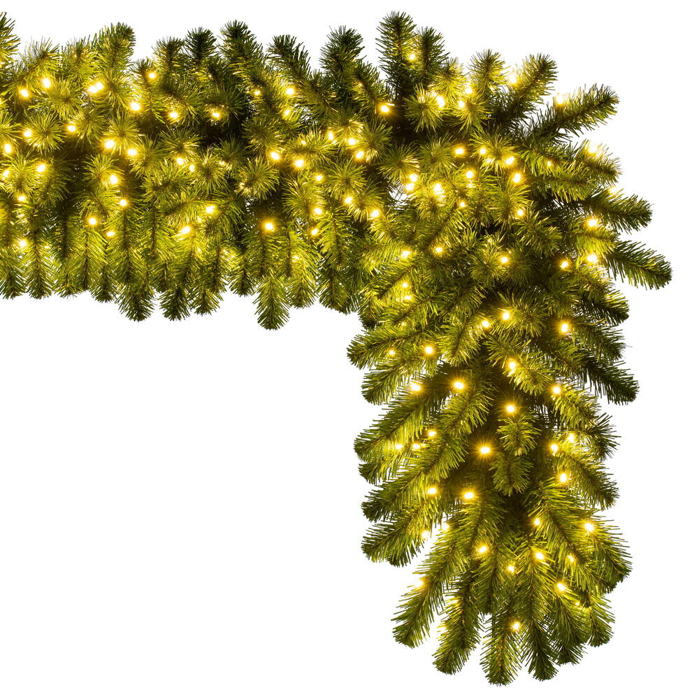 Vickerman 9' x 14" Deluxe Sequoia Pine Garl 280T