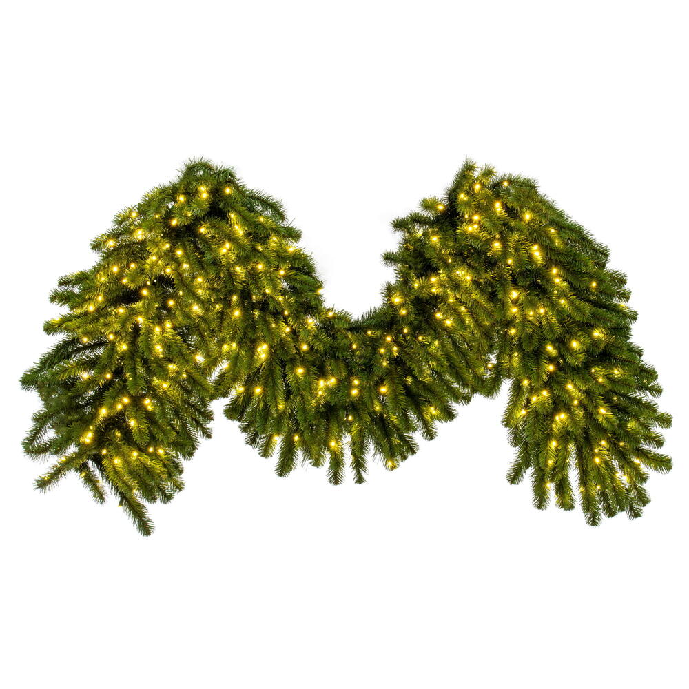 Vickerman 9' x 14" Deluxe Sequoia Pine Garl 280T