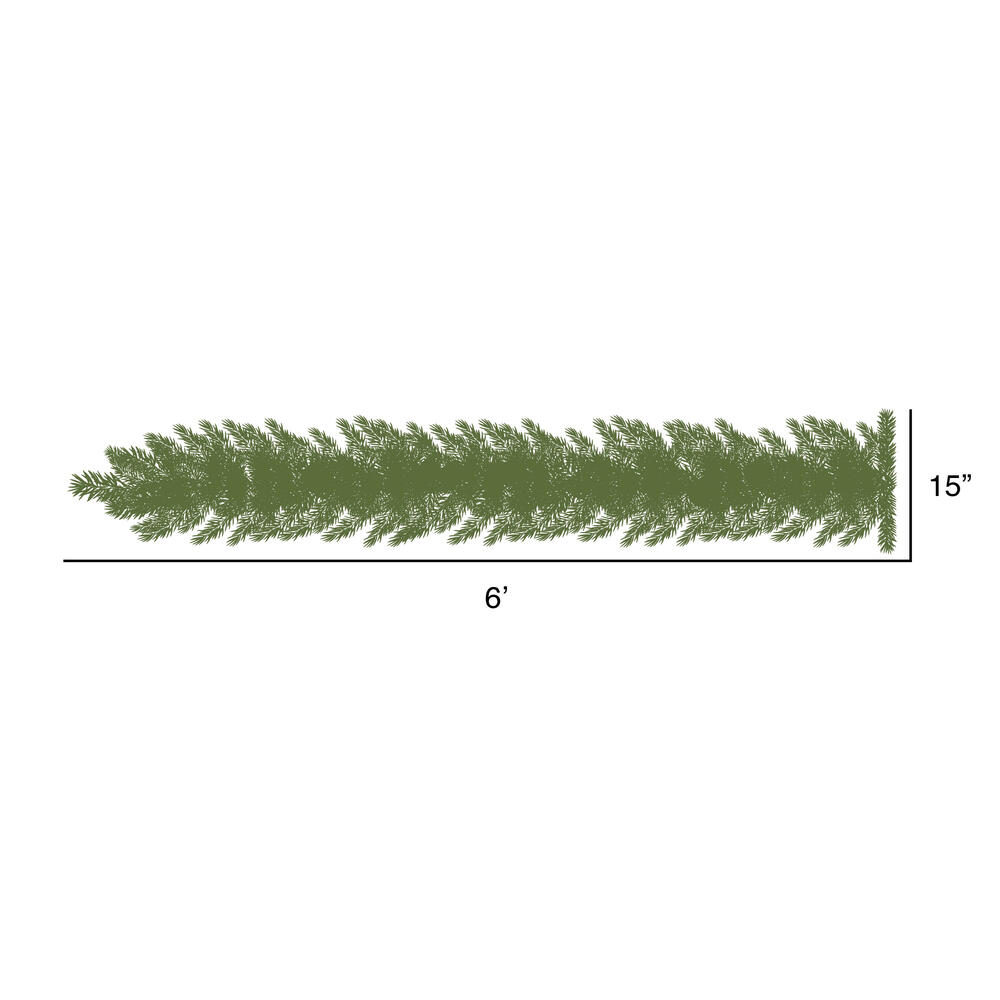 Vickerman Boulder Pine Artificial Christmas Garland