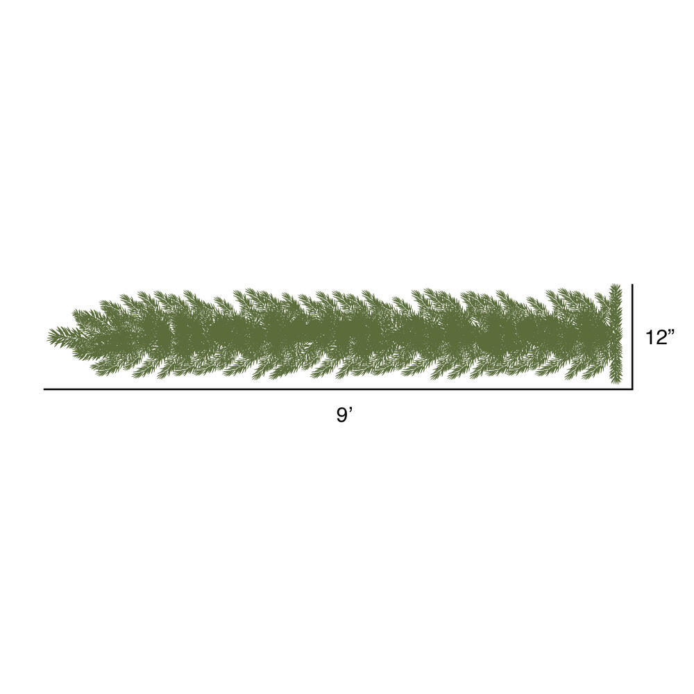 Vickerman Artificial Flocked Alaskan Garland