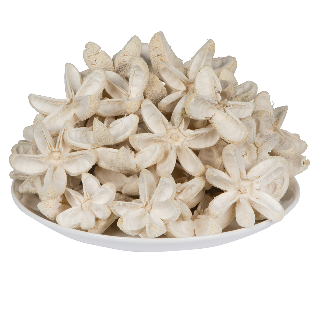 2.36" Bullet Flower Bleached 50/pk
