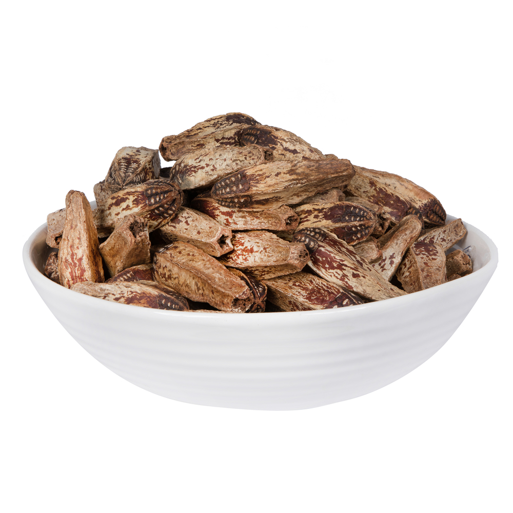 2.8" Mahogany Pods Natural 100/pk