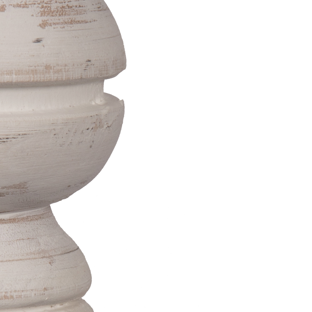 Vickerman Wood Finial Ornament