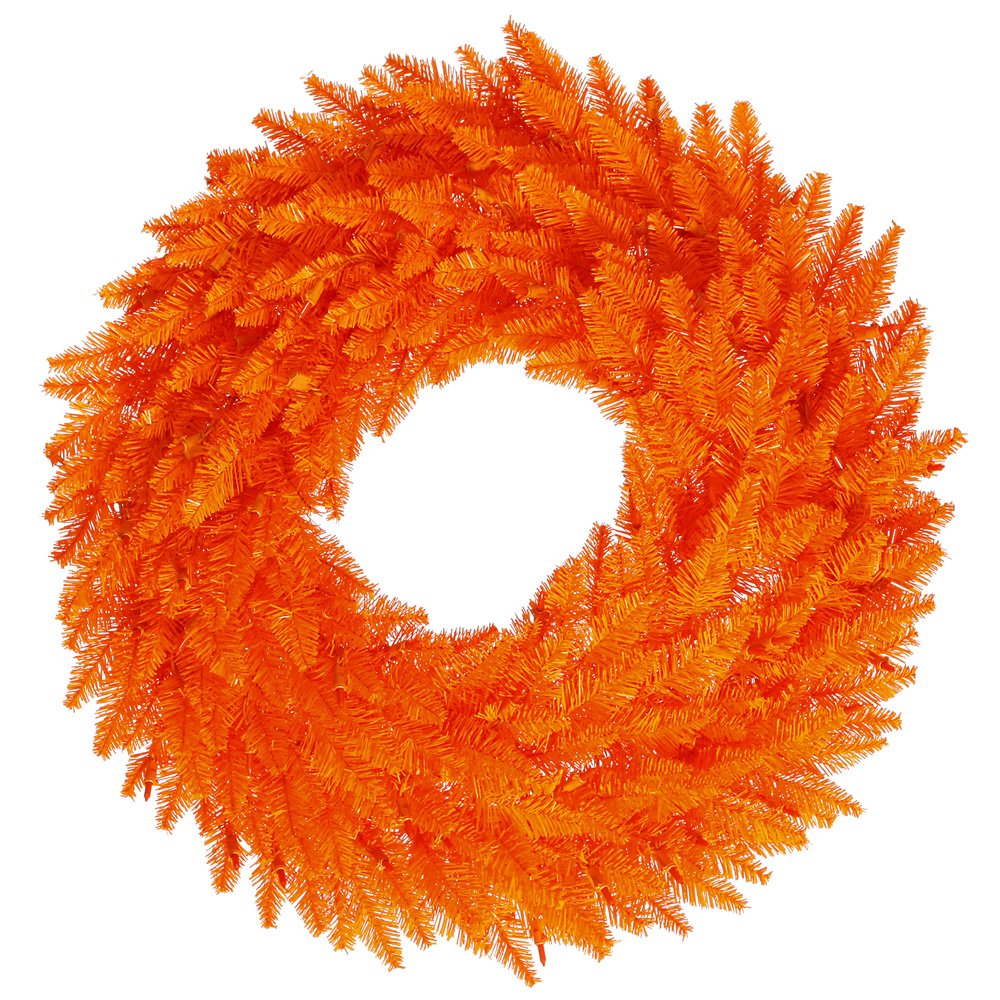 Vickerman Orange Fir Artificial Christmas Wreath