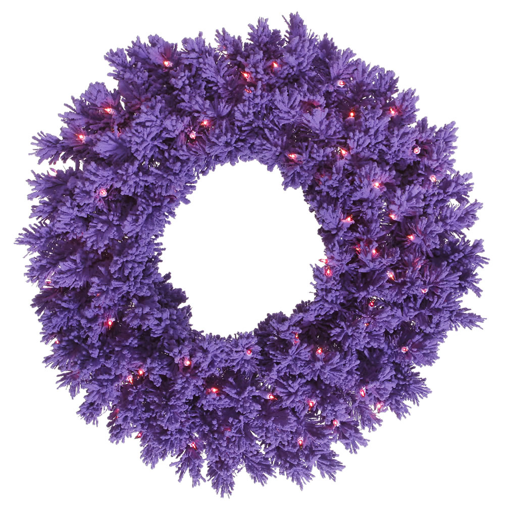 Purple Wreaths