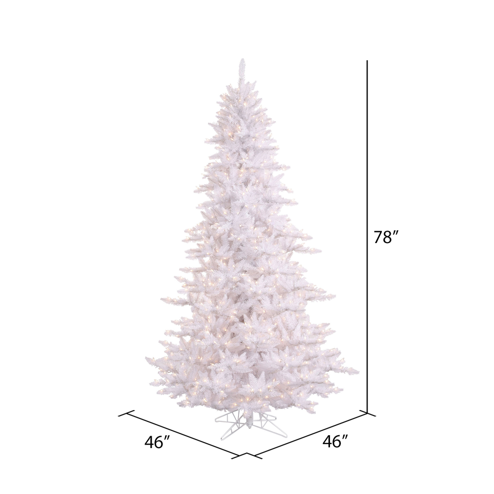 Vickerman White Fir Artificial Christmas Tree