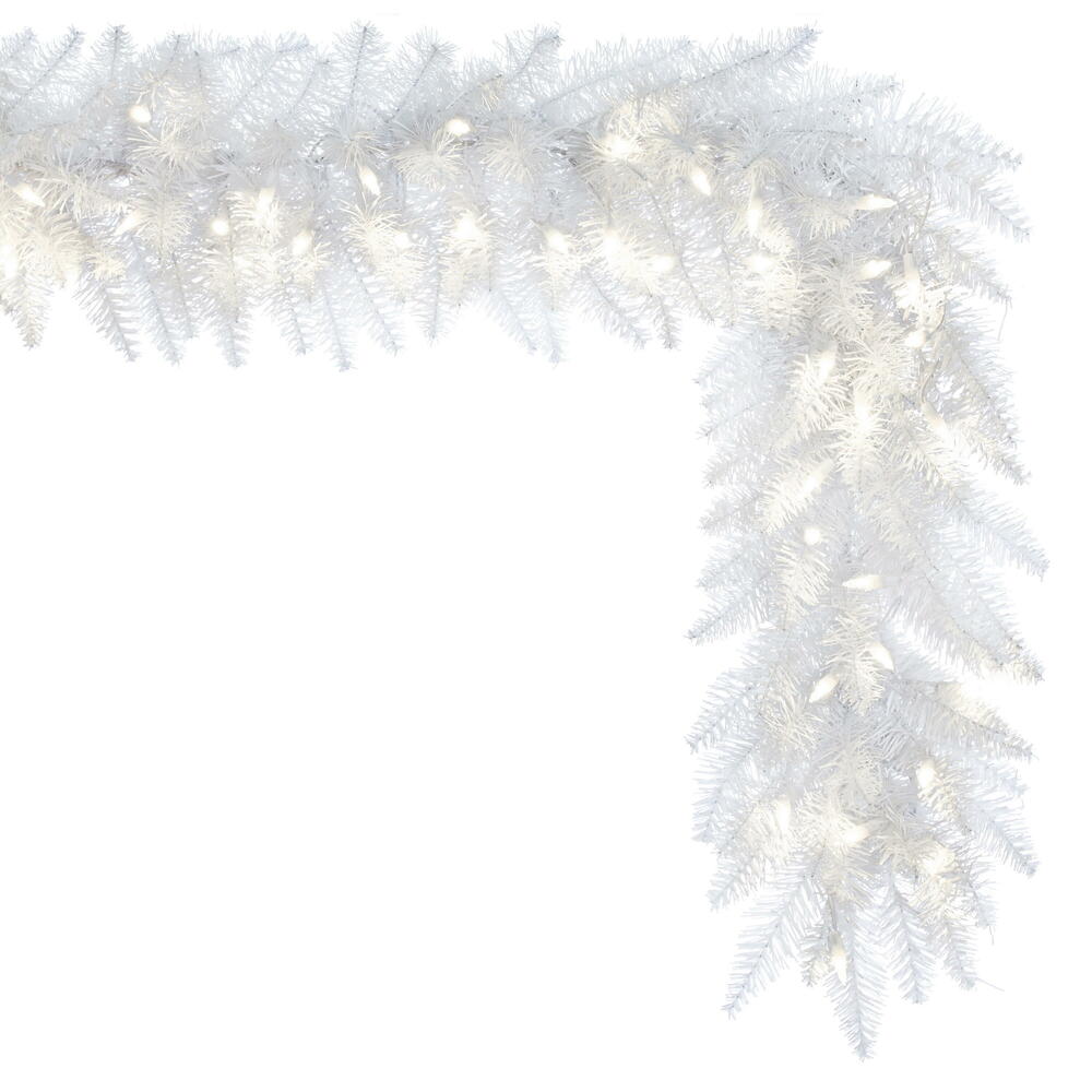 Vickerman White Fir Artificial Christmas Garland
