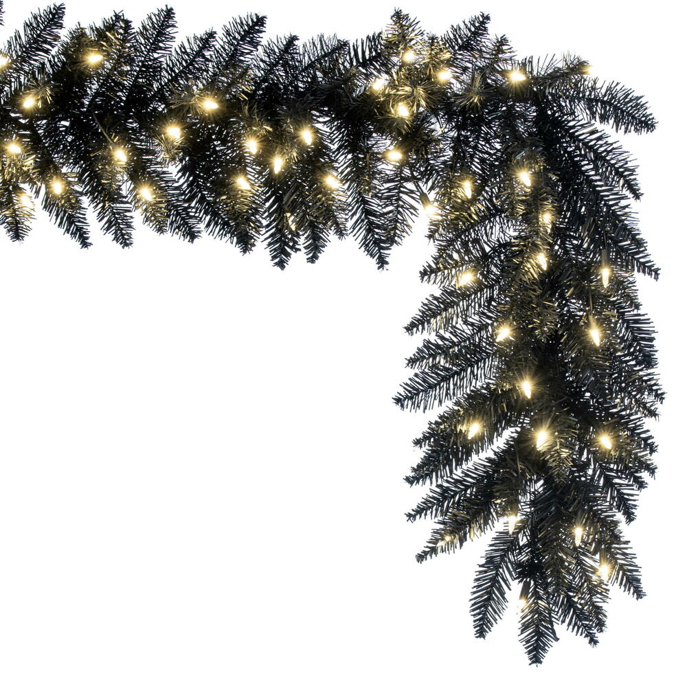 Vickerman Black Fir Artificial Christmas Garland