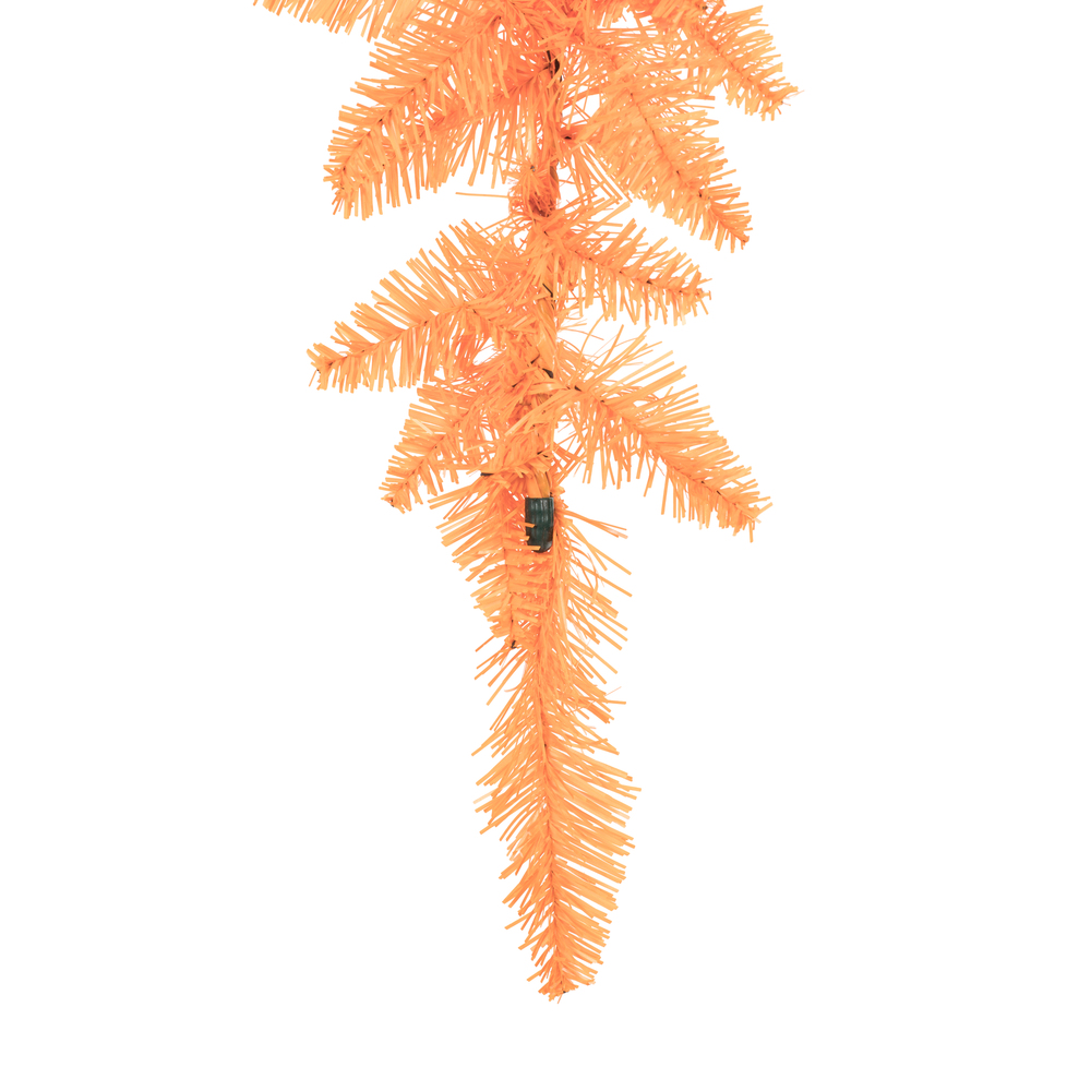 Vickerman Orange Fir Artificial Christmas Teardrop