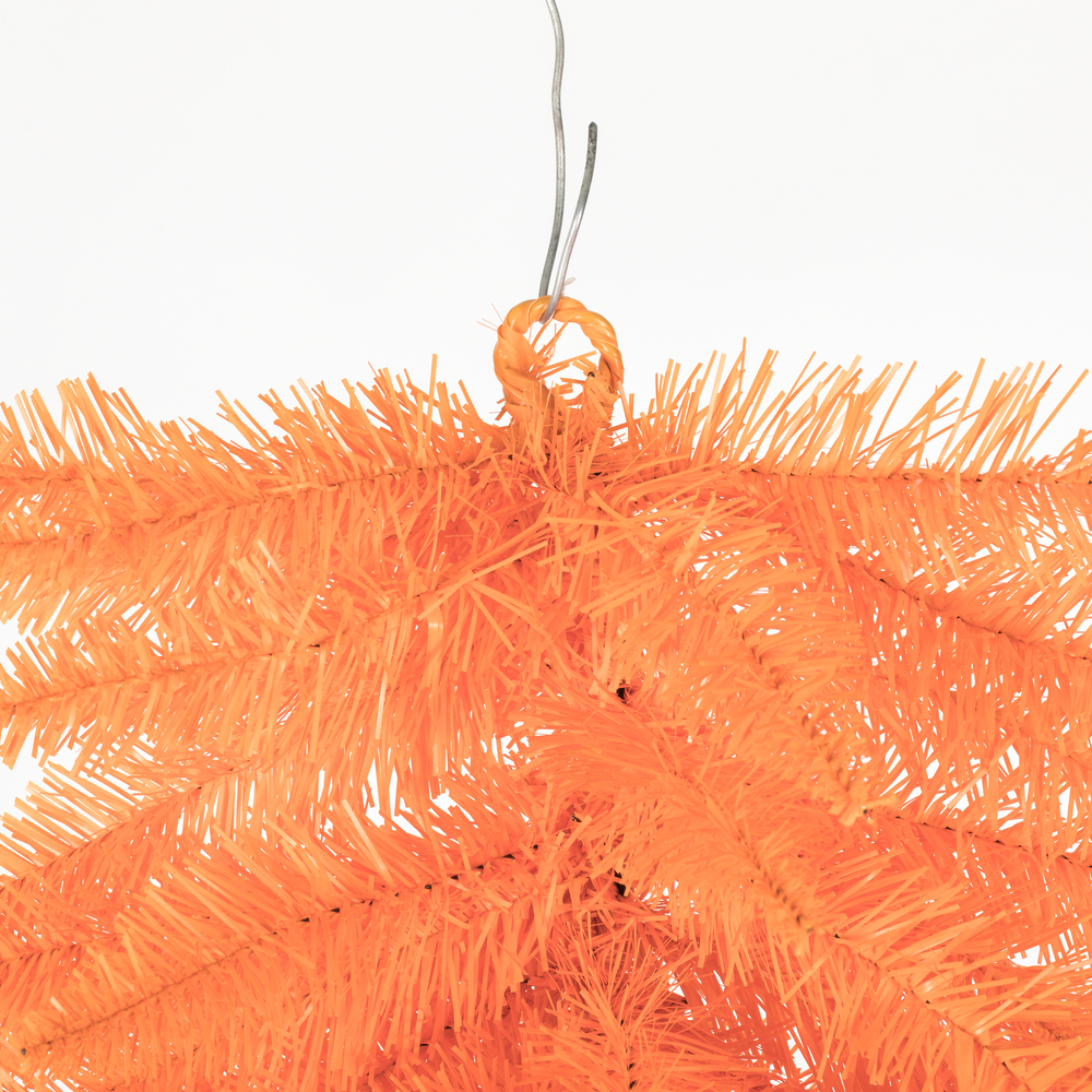 Vickerman Orange Fir Artificial Christmas Teardrop