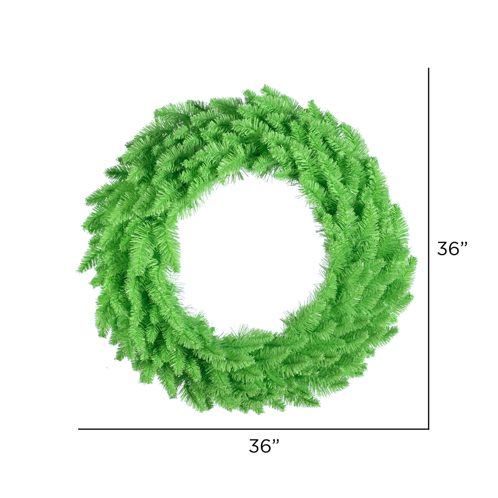 Vickerman Lime Fir Artificial Christmas Wreath