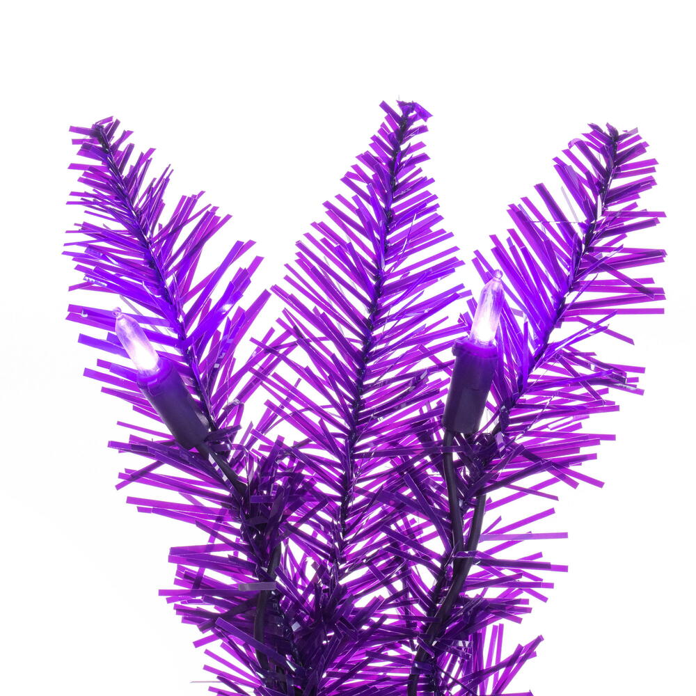 Vickerman Purple Artificial Christmas Garland