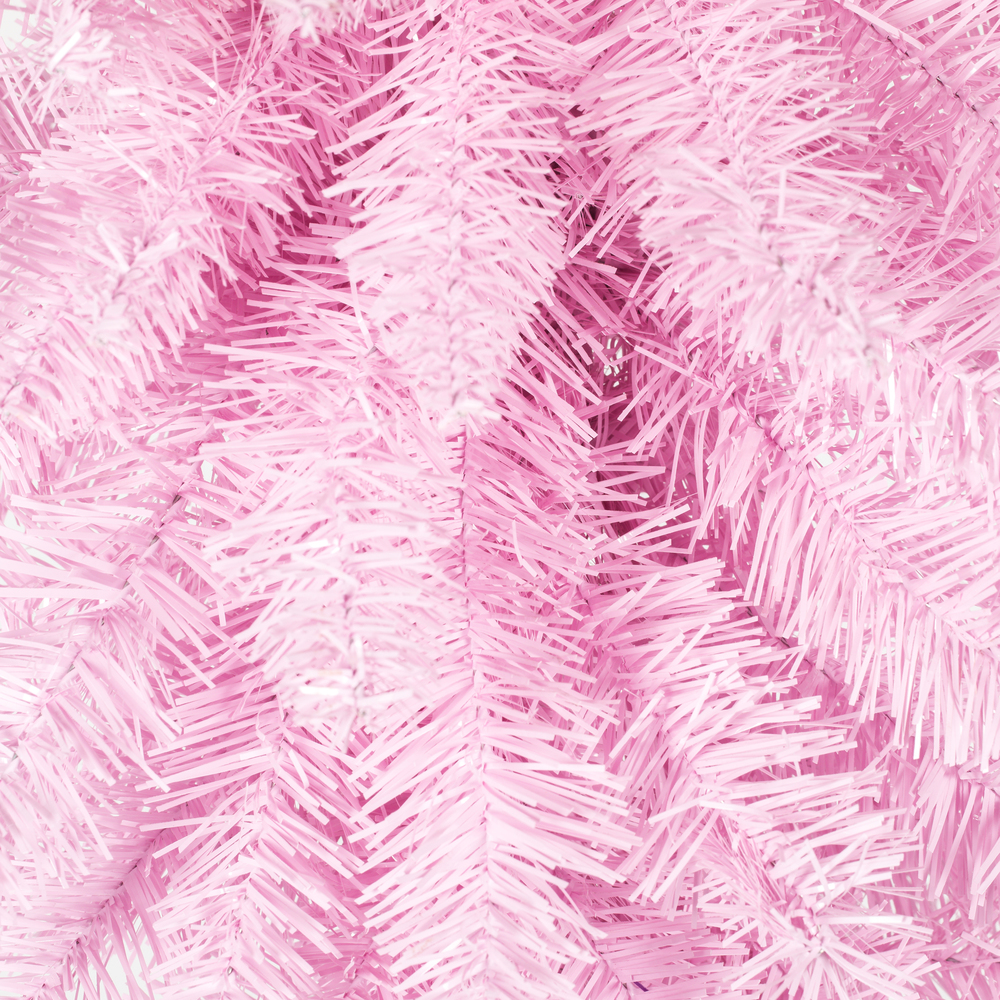 Vickerman Pink Fir Artificial Christmas Teardrop