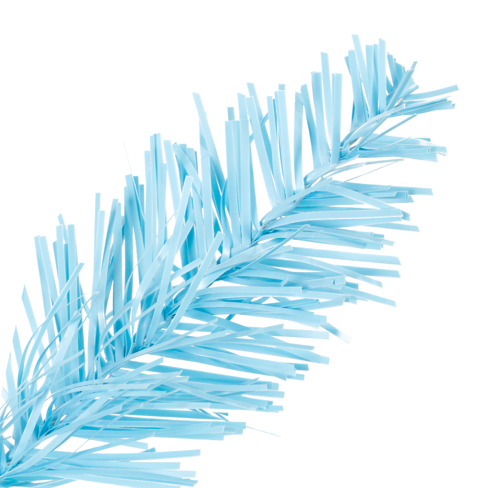 Vickerman Sky Blue Fir Artificial Christmas Teardrop