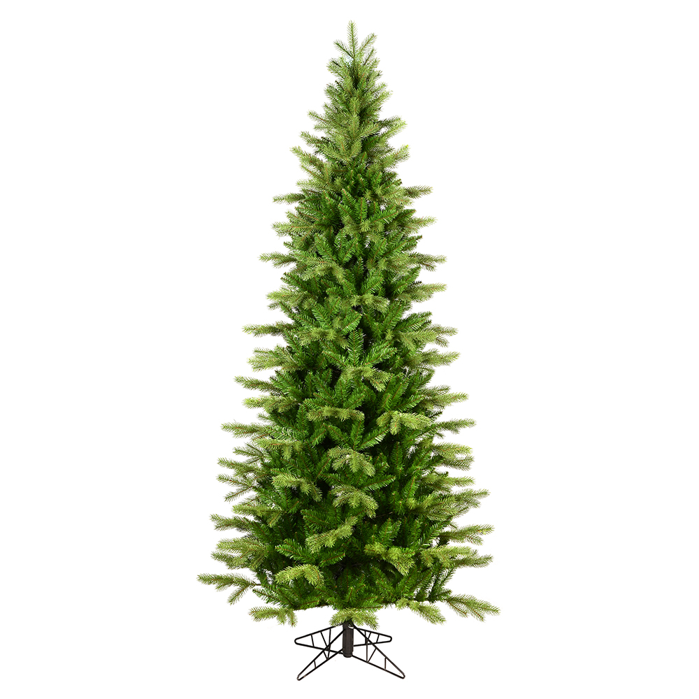 Vickerman Balsam Spruce Slim Artificial Christmas Tree