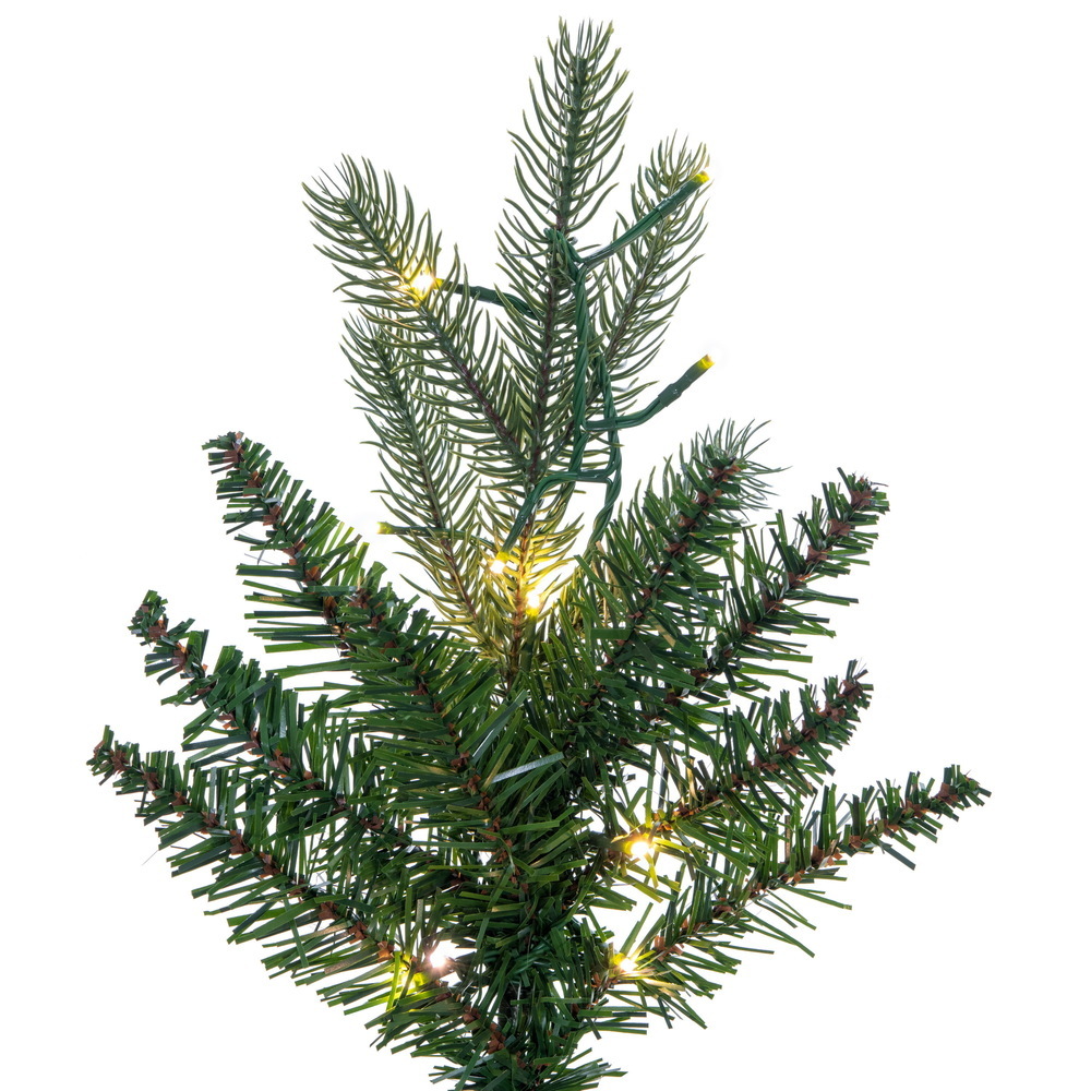 Vickerman Balsam Spruce Slim Artificial Christmas Tree