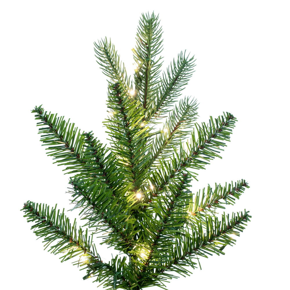 Vickerman Balsam Spruce Slim Artificial Christmas Tree