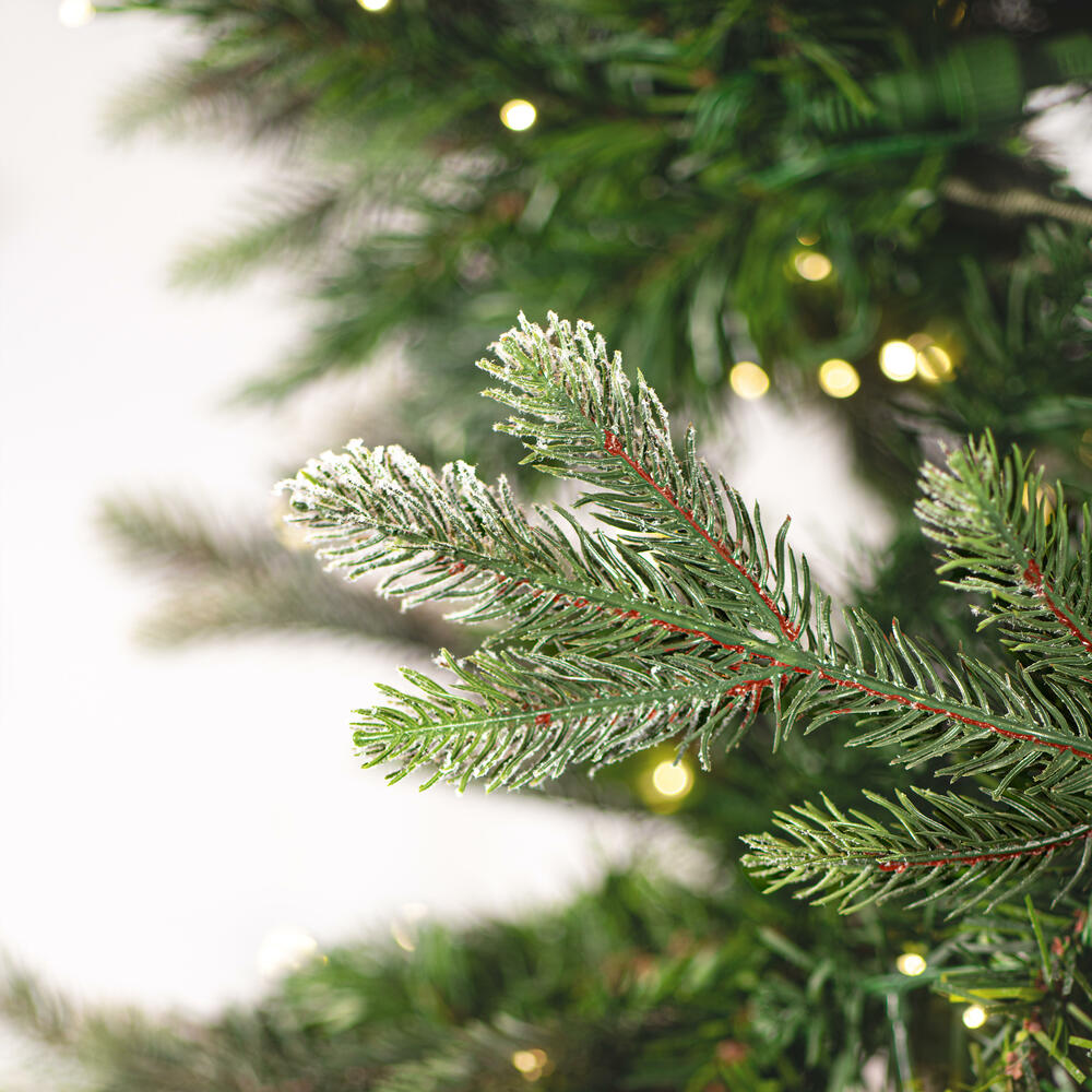 Vickerman Artificial Frosted Slim Douglas Fir Christmas Tree