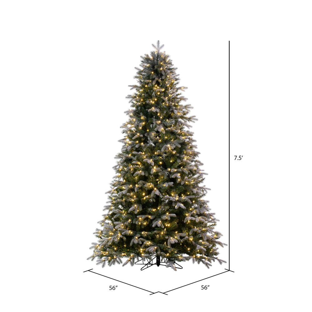 Vickerman Artificial Frosted Douglas Fir Christmas Tree
