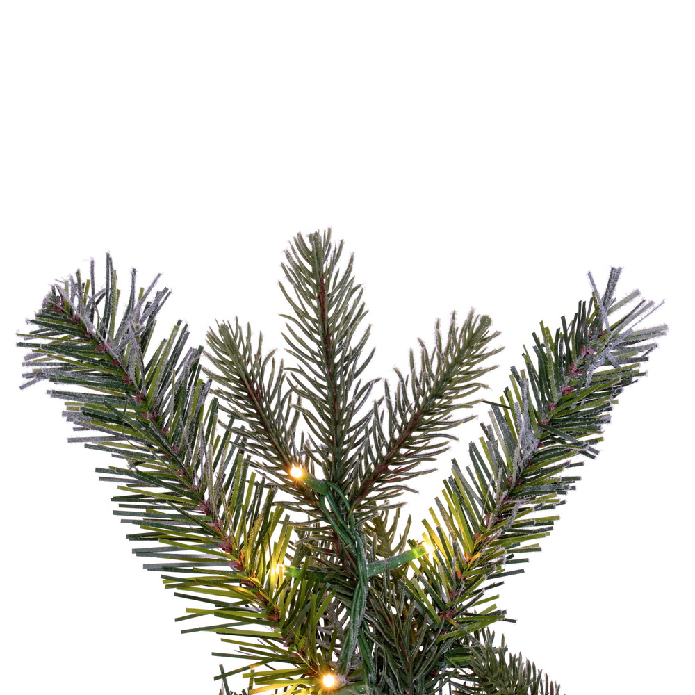 Vickerman Artificial Frosted Douglas Fir Teardrop