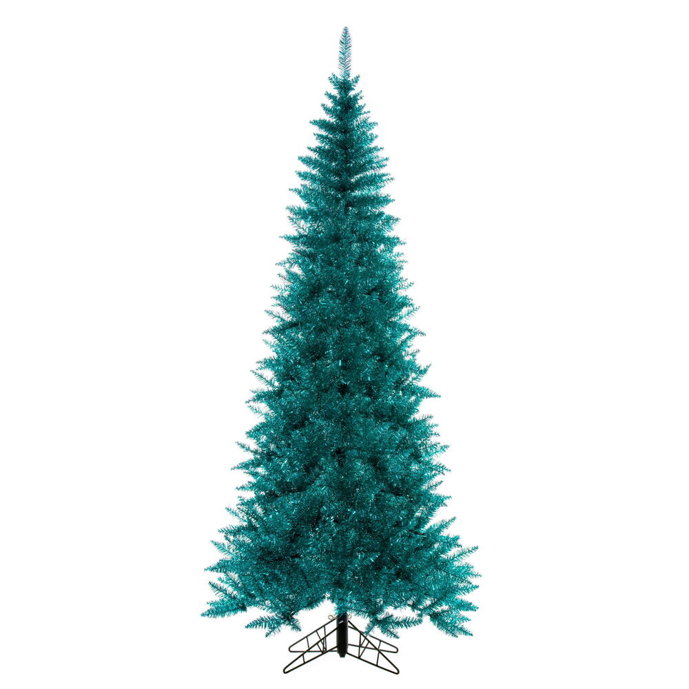 Vickerman Aqua Slim Fir Tree Series