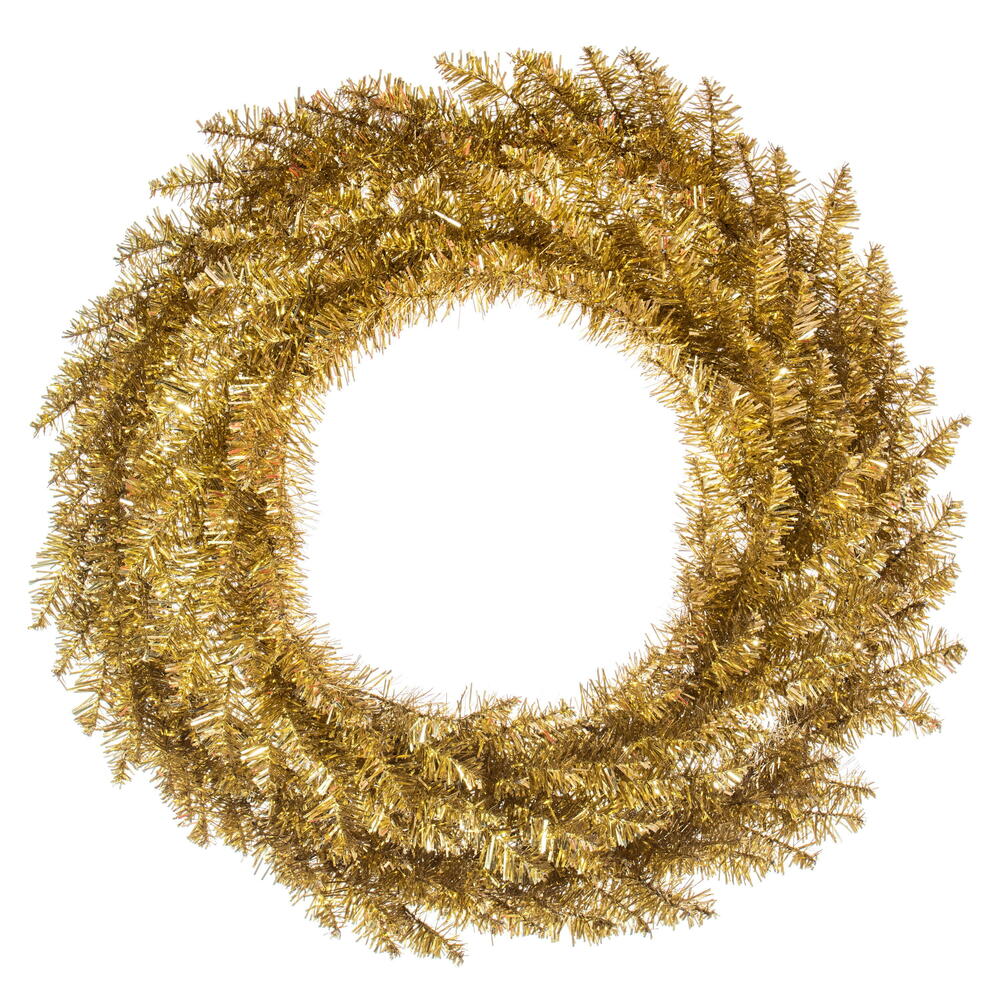 9' x 14" Gold Fir Garland 250Tips