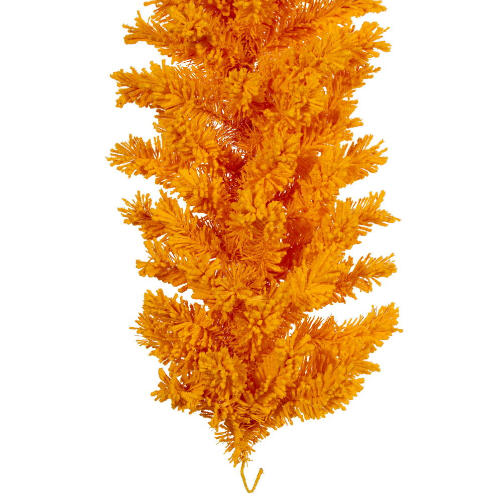 Vickerman Flocked Yellow Artificial Garland