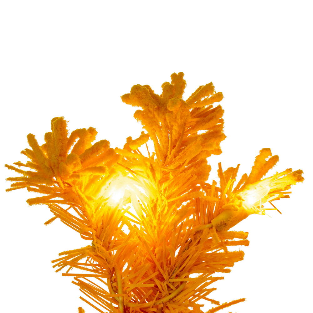Vickerman Flocked Yellow Artificial Wreath