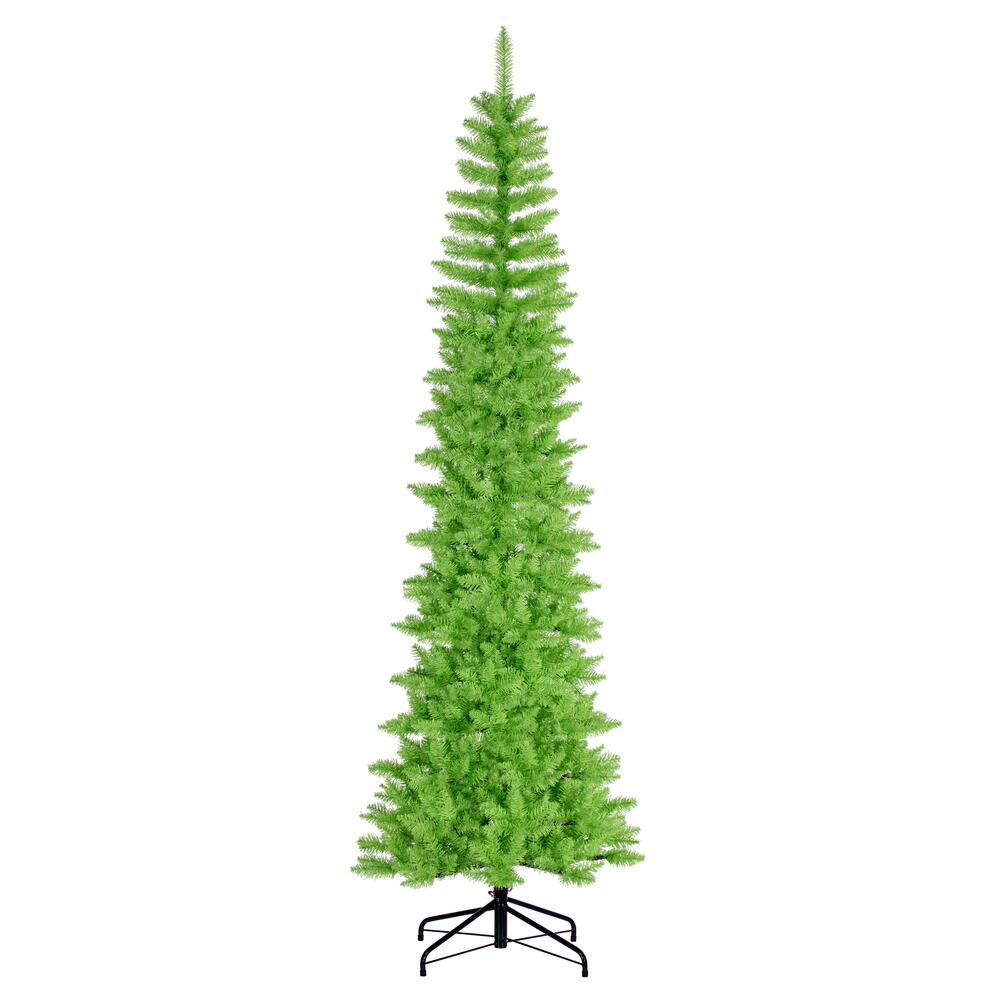 Vickerman Lime Pencil Artificial Christmas Tree