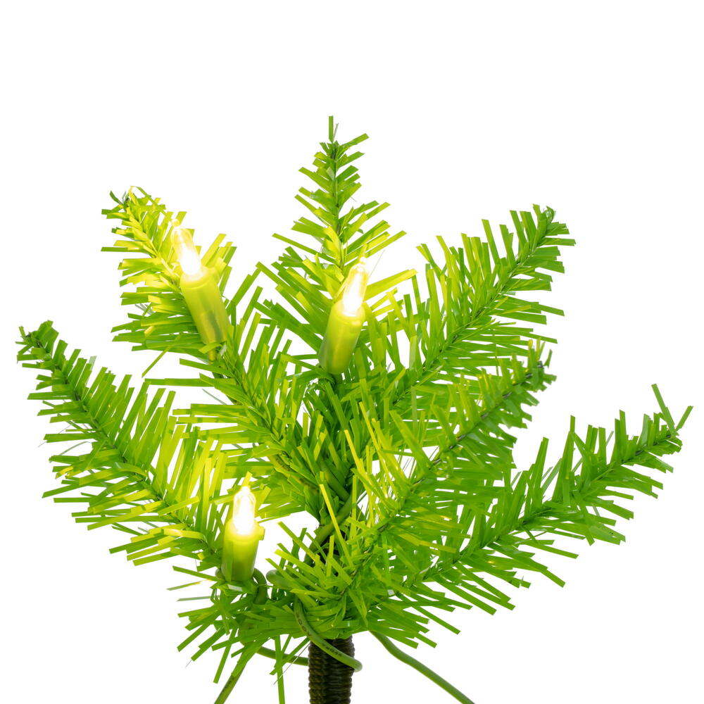 Vickerman Lime Pencil Artificial Christmas Tree