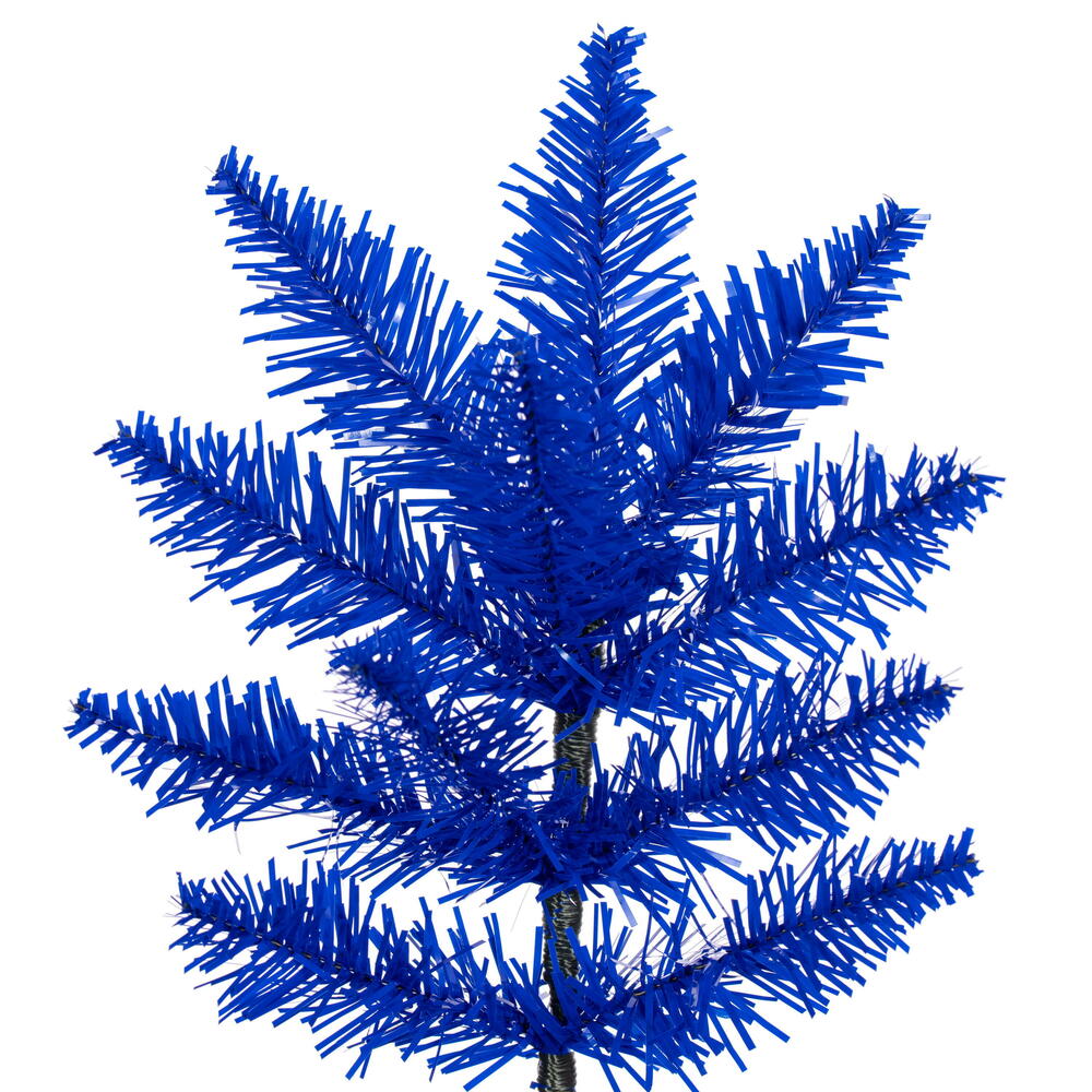 Vickerman Blue Pencil Artificial Christmas Tree