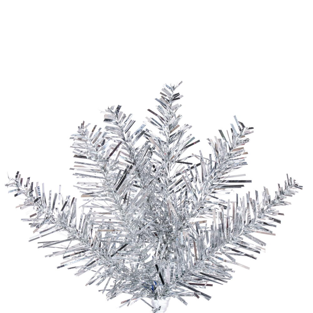 Vickerman Silver Pencil Artificial Christmas Tree