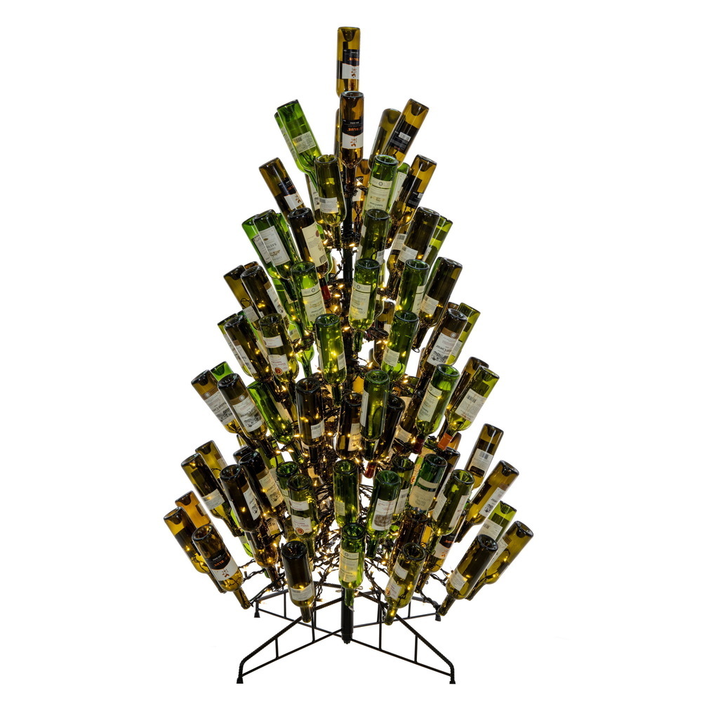 Vickerman Wine Bottle Christmas Tree