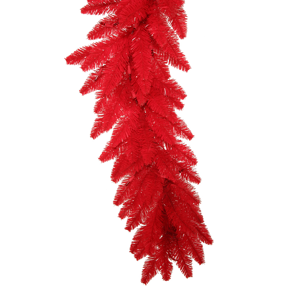 Vickerman Red Fir Artificial Christmas Garland