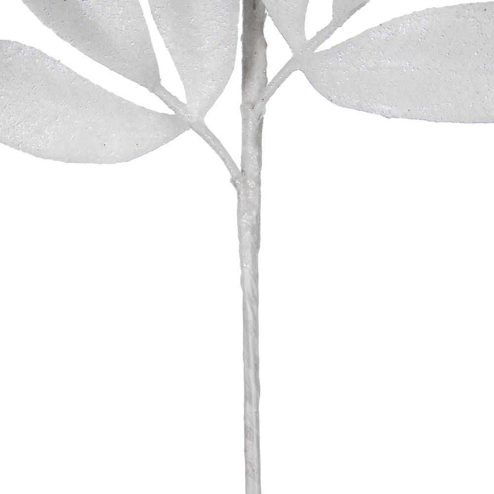 Vickerman 22" Glitter BayLeaf Artificial Christmas Spray