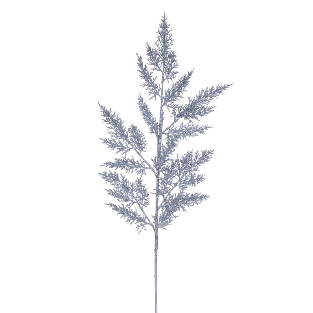 Vickerman 28" Onoclea Glitter Wild Huck Artificial Christmas Spray