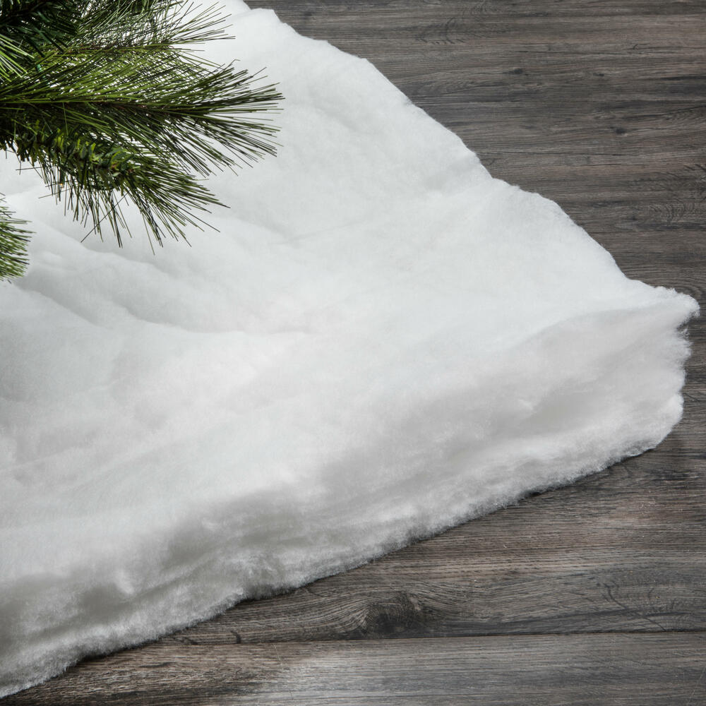 Vickerman White Snow Blanket