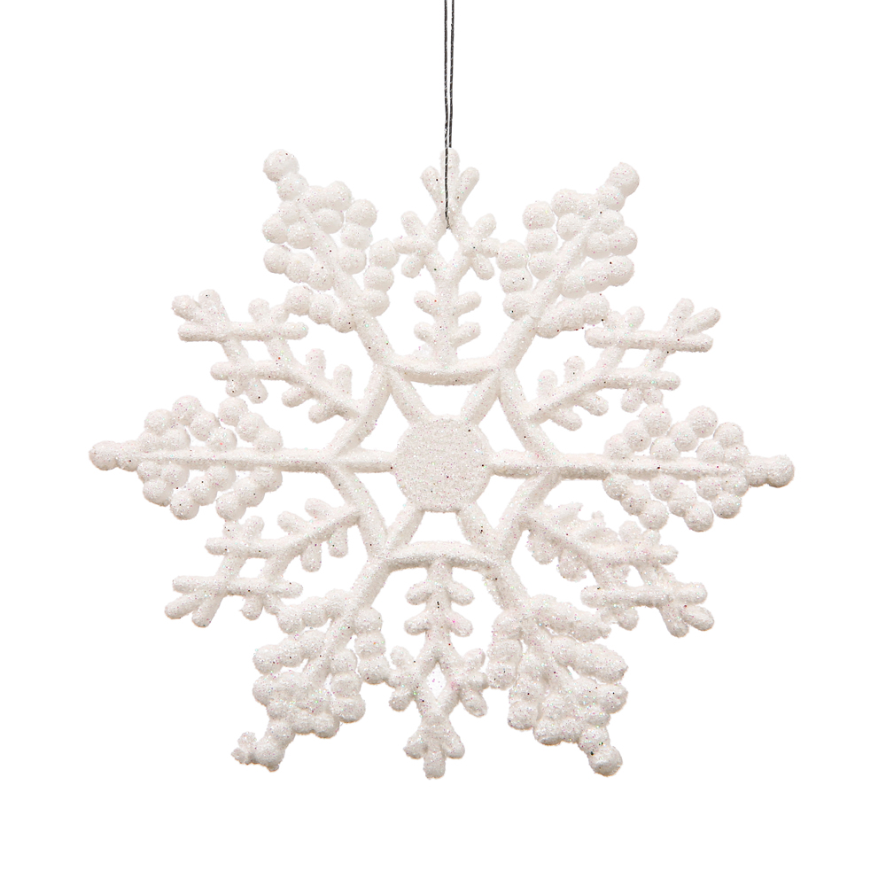 Vickerman Glitter Snowflake Ornament