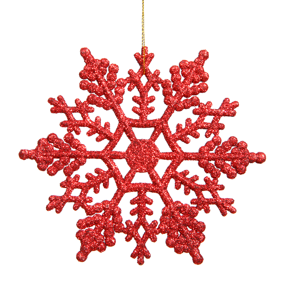 Vickerman Glitter Snowflake Ornament