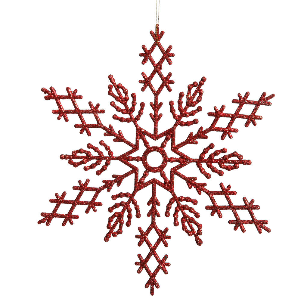 Glitter Snowflakes