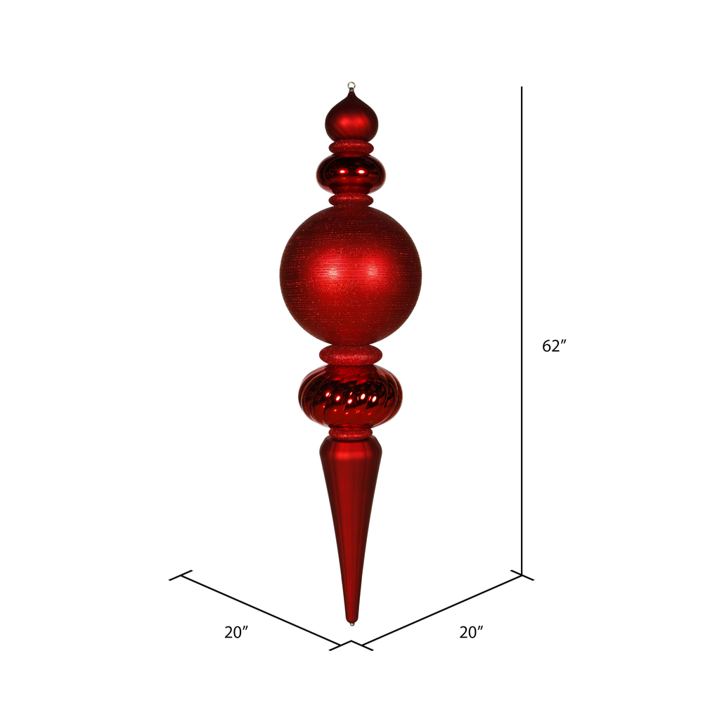 Vickerman 62" Finial Ornaments