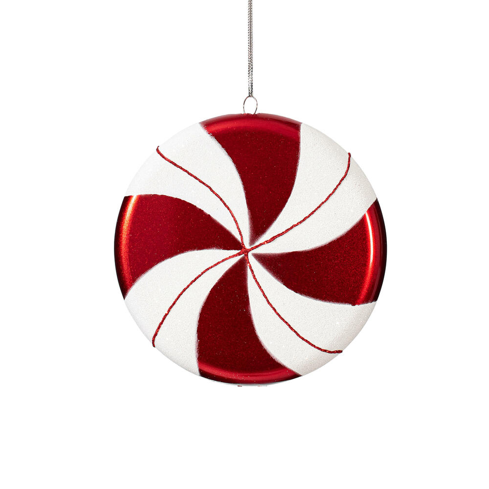 6" Swirl Flat Candy